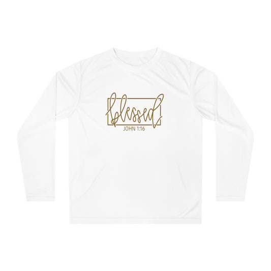 Unisex Performance Long Sleeve Shirt - Blessed