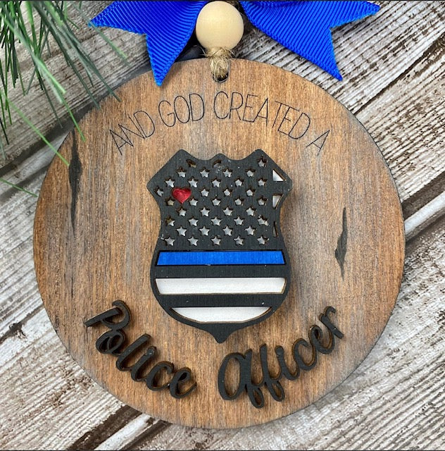 1st responder ornaments