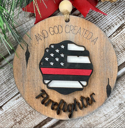 1st responder ornaments