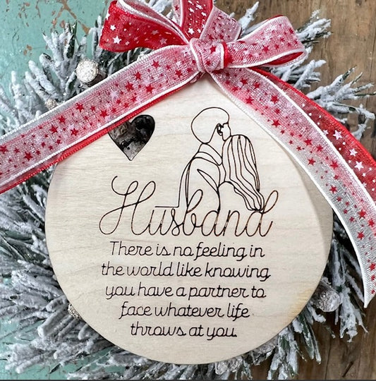 Husband Christmas Ornament