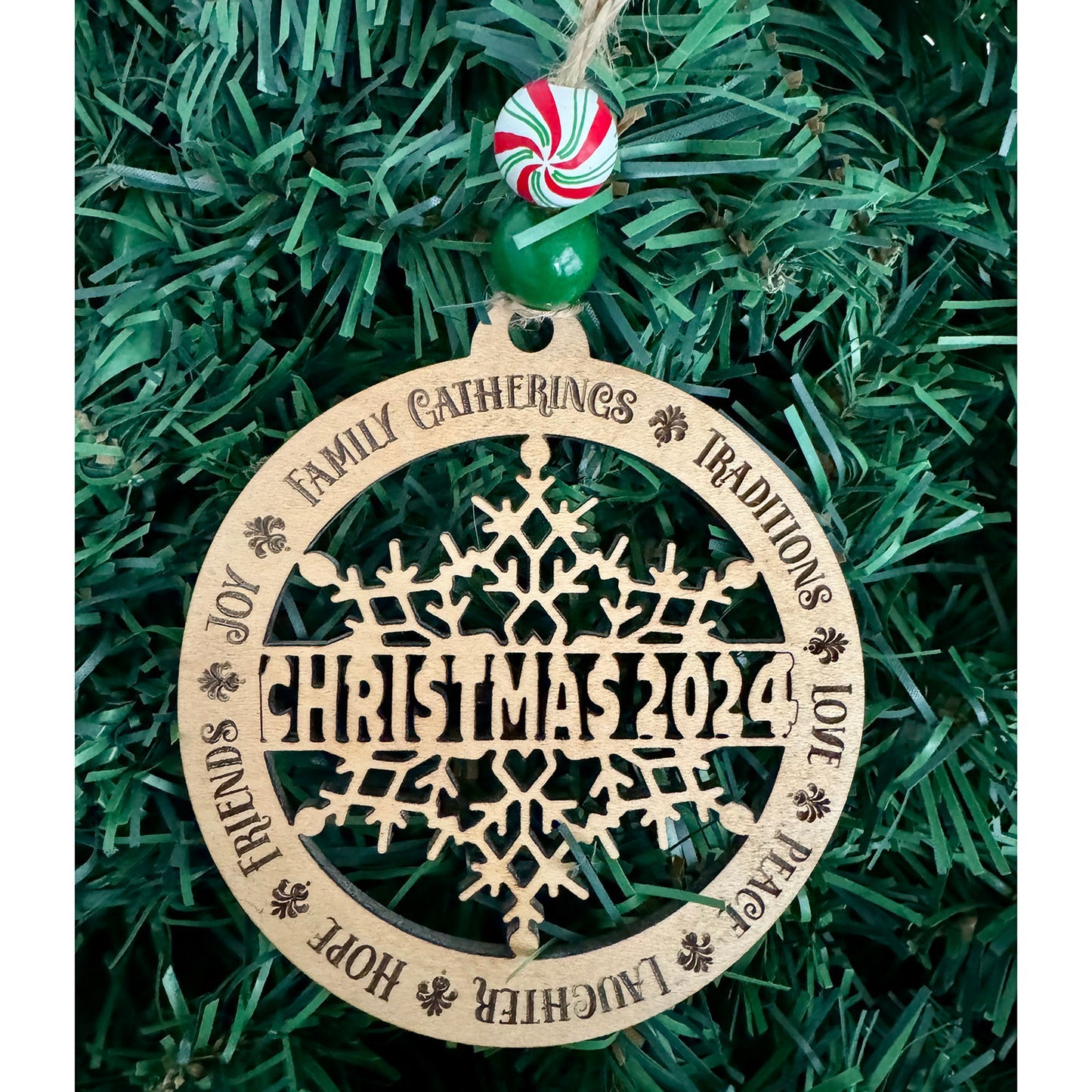 Christmas 2024 Family Traditions Ornament