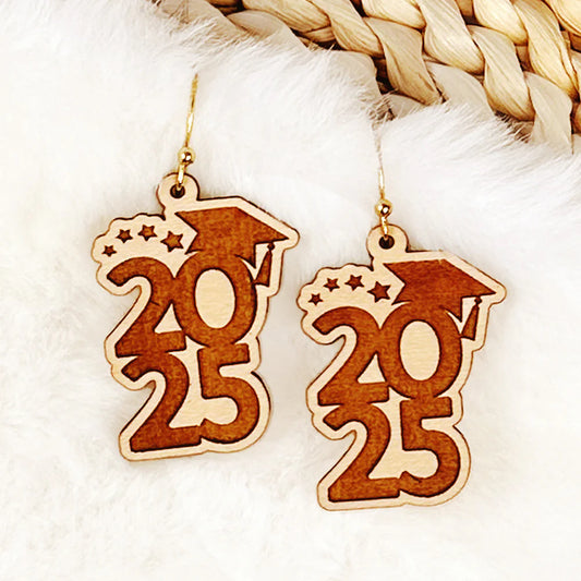 Senior 2025 Graduation Earrings #2