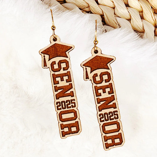 Senior 2025 Graduation Earrings #3