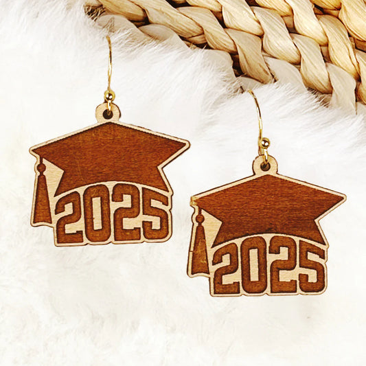 Senior 2025 Graduation Earrings #1